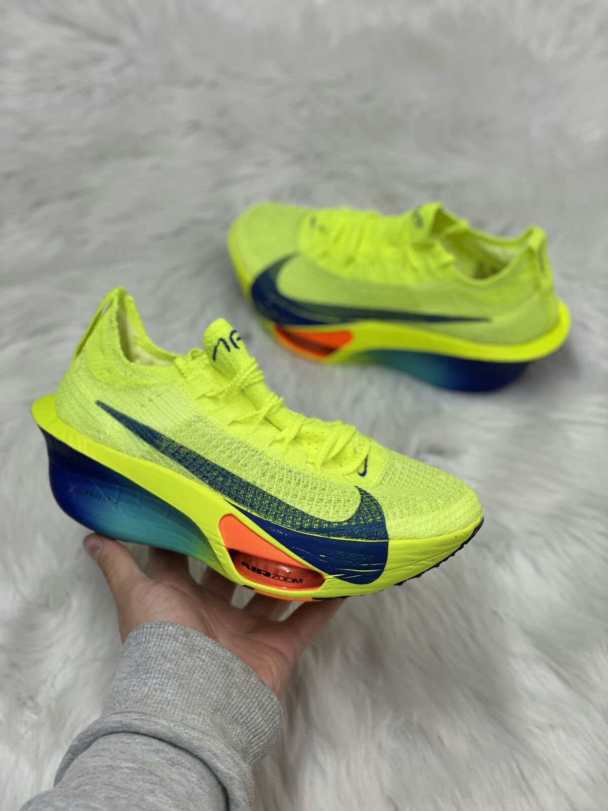 Nike Air Zoom Alphafly NEXT% 3 Womens Running Shoes Yellow Nike Air Zoom Alphafly NEXT% 3 Womens Running Shoes Yellow