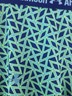 Under Armour Youth Small Green Blue Geometric Capri Leggings