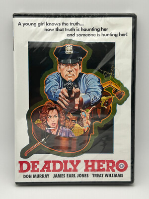 Deadly Hero (1975) DVD Don Murray Diahn Williams James Earl Jones Thriller NEW