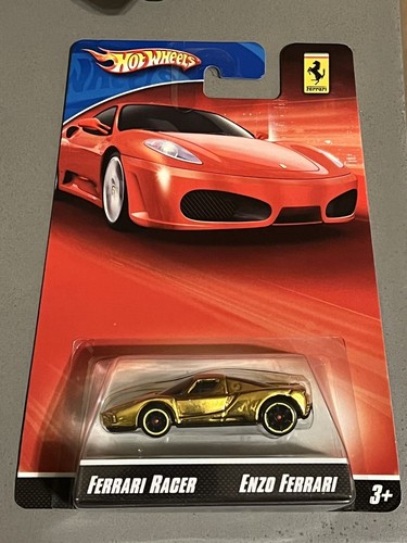 ★入手困難 Ferrari Racer Enzo Ferrari F/S Hot Wheels Ferrari Racer Enzo Ferrari Gold with sticker