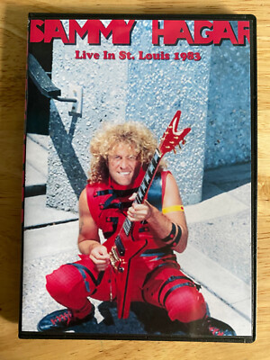 Sammy Hagar - Live in St. Louis 1983 DVD Montrose Van Halen Red Rocker