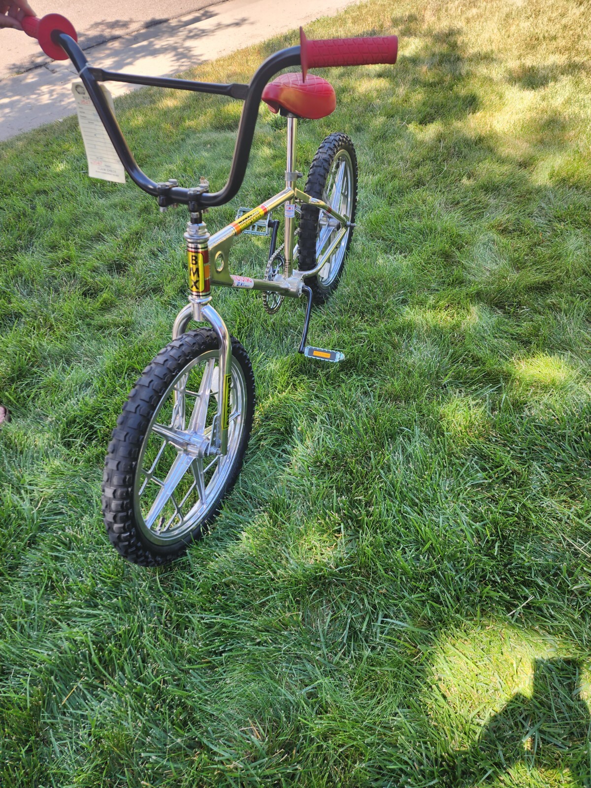 RARE VINTAGE MONGOOSE MOTOMAG BMX COMPLETE BICYCLE. OG NICKEL. | eBay