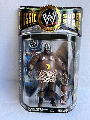 WWE WWF KAMALA CLASSIC SUPERSTARS SÉRIE 9 JAKKS JOUET DE LUTTE FIGURINE D'ACTION