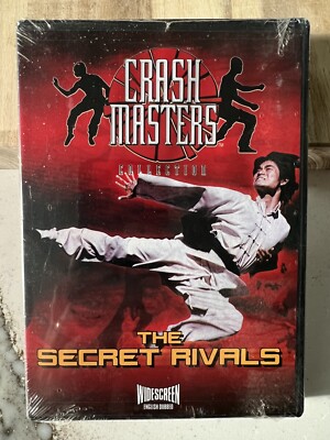 Crash Masters: The Secret Rivals (DVD, 2004) Martial Arts RARE NEW SEALED