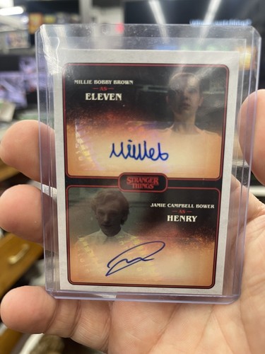 ストレンジャーシングス カードボックス サイン シリアル