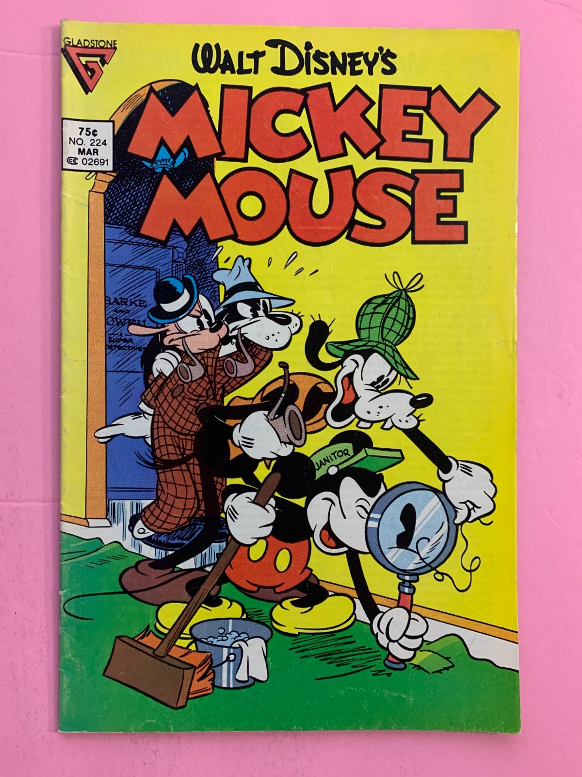 Walt Disney's Mickey Mouse #224 - Mar 1987 - Newsstand