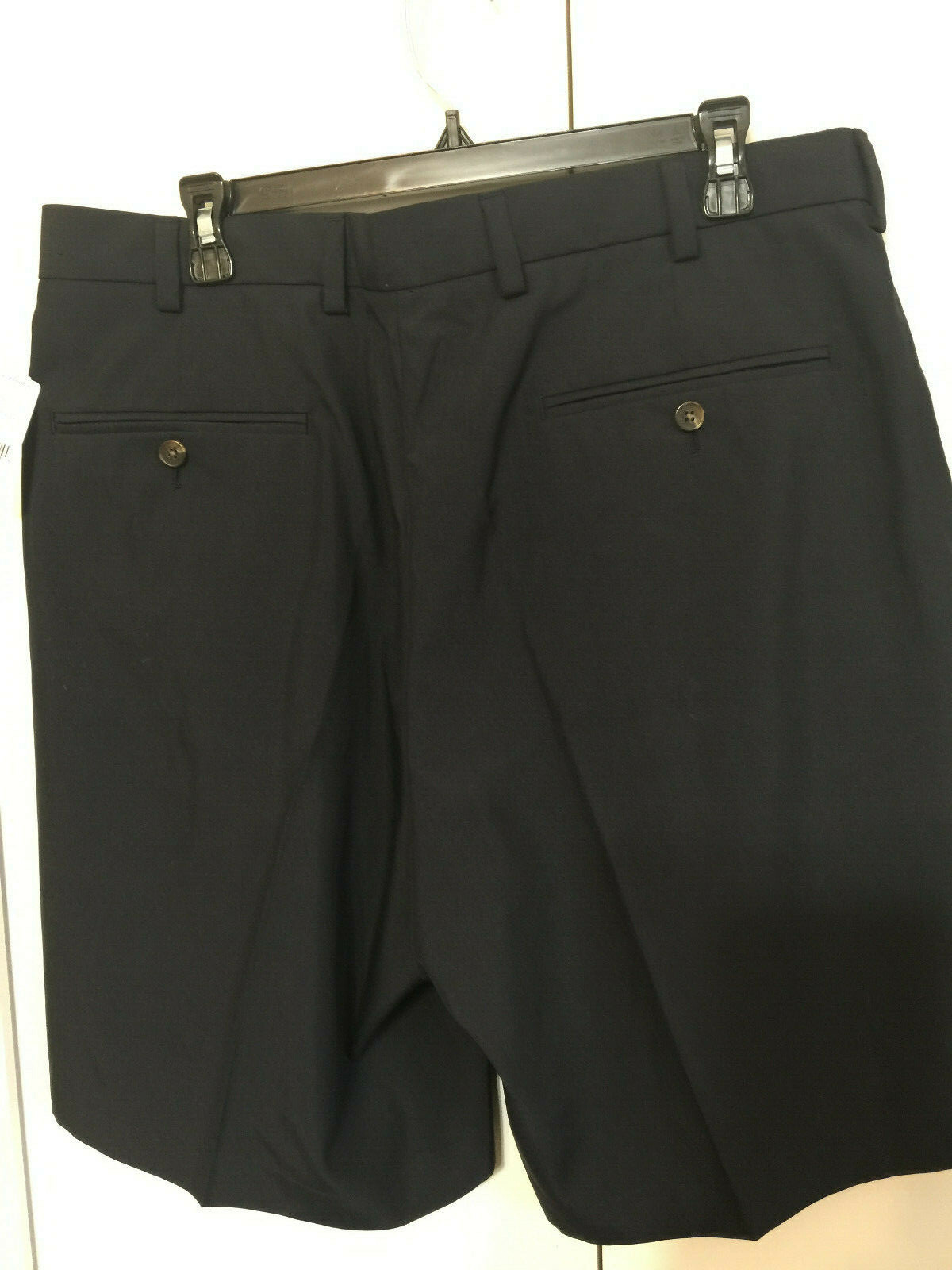 NWT BROOKS BROTHERS Classic Flat Front Golf Shorts Dk Navy Blue Mens 38W 9