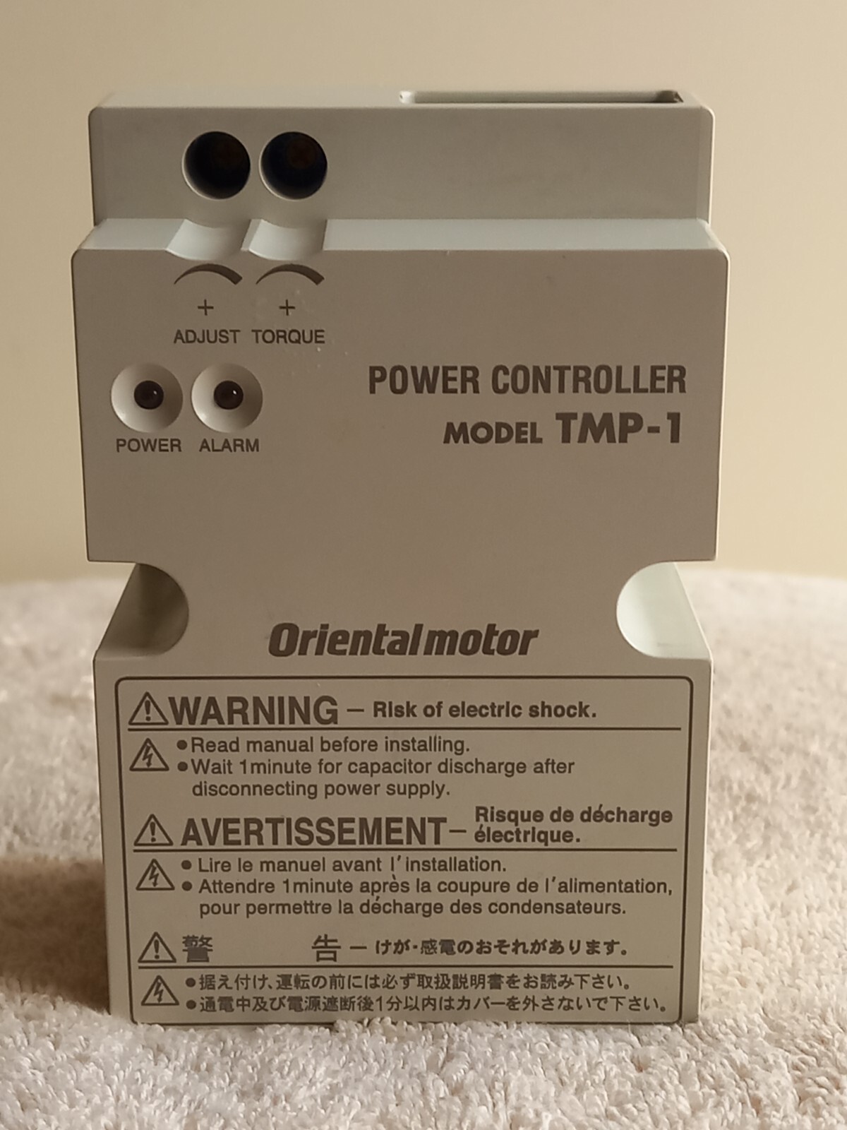 Oriental MOTOR TMP1 Power Controller used