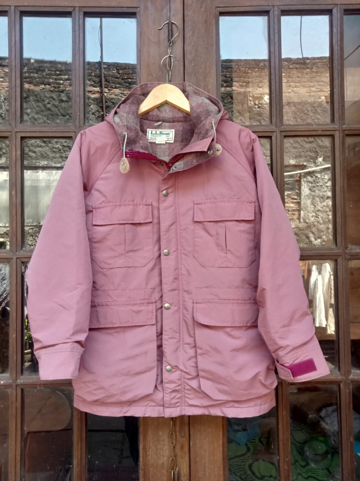 80s LL BEAN Made in USA Women Baxter State Parka Jacket Wool 80s LL BEAN Made in USA Women Baxter State Parka Jacket Wool