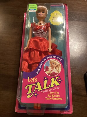 1992 Toy Island Let's Talk Doll NIP