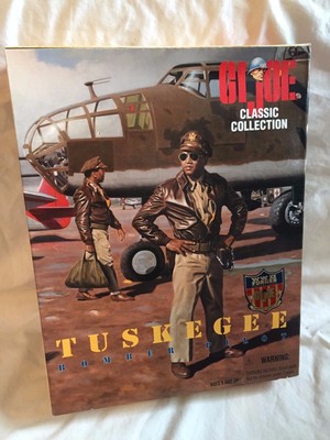 VINTAGE 1996 Hasbro GI JOE Classic Collection TUSKEGEE BOMBER PILOT Figure 12quot