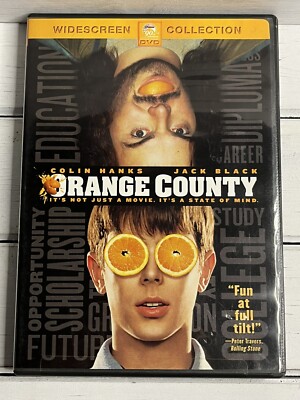 Orange County DVD 2002 Widescreen Colin Hanks Jack Black Pre-Owned Tested