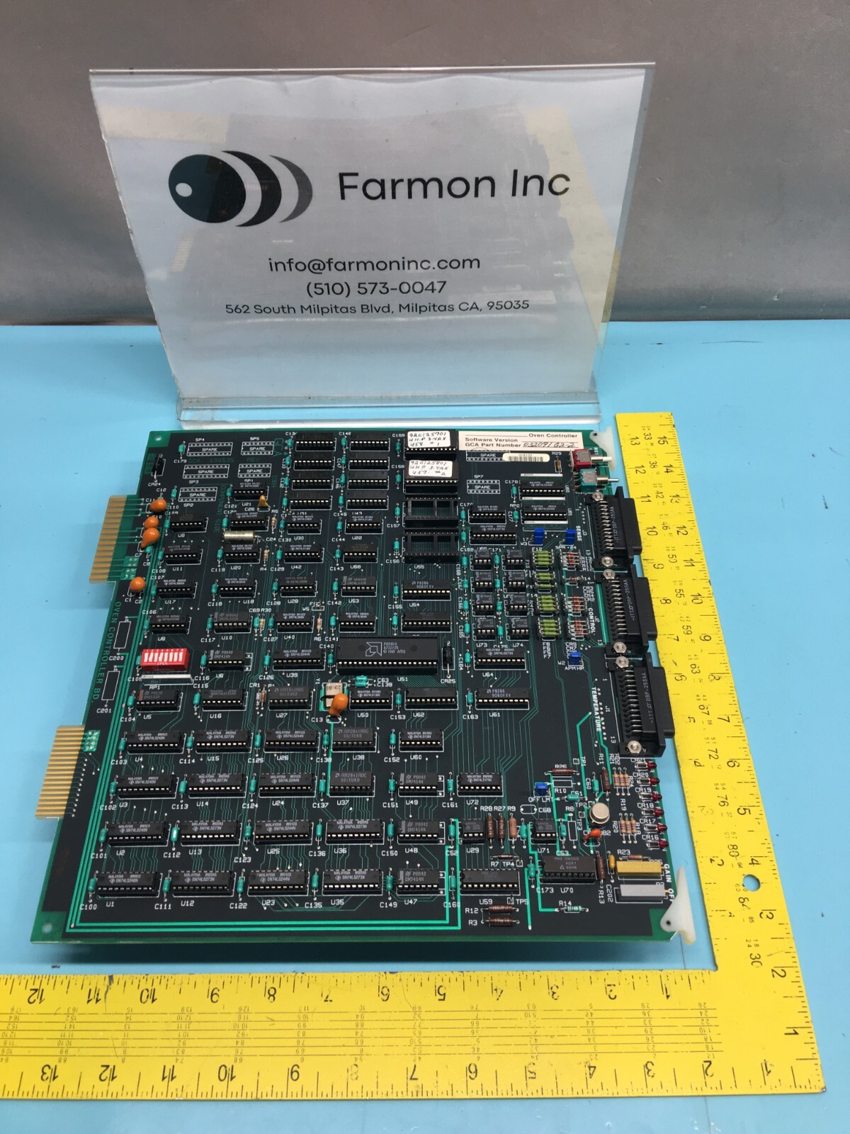 GCA 03209/G2-2 OVEN CONTROLLER PCB BOARD, 154763