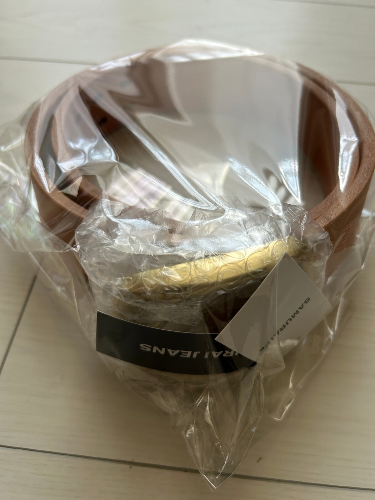 kikuri Double Belt Wide Denim Sサイズ Double Belt Wide Denim – kicuri