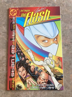 Just Imagine Stan Lee with Kevin Maguire Creating the Flash (DC Comics 2001) NM