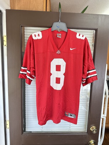 Authentic Ohio State Buckeyes #8 Vintage NCAA Football