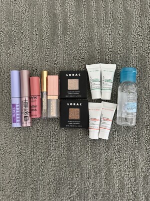 12PC Makeup Sample Bundle from LORAC Smashbox Stila NYX Maybelline