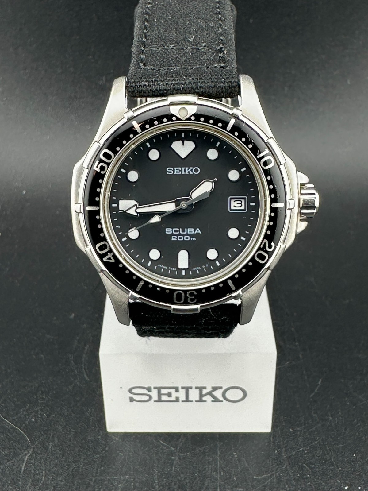 SEIKO ダイバーズウォッチ スキューバ200 7N35-600A SEIKO Diver SCUBA 7N35-600A Men's 40mm Watch Vintage New
