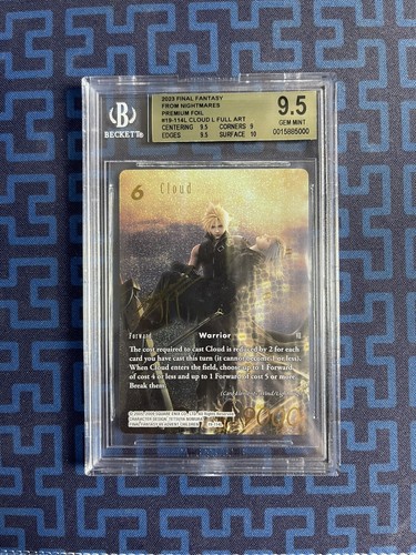 FFtcg クラウド noir psa10 プロモ FFtcg クラウド noir psa10