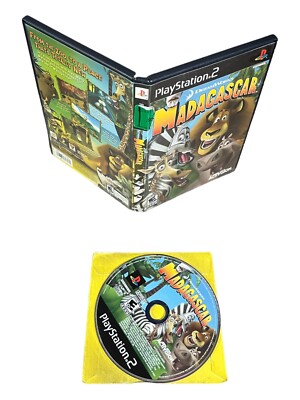 Sony PlayStation 2 PS2 DISC CASE No Manual TESTED MADAGASCAR 2005 BL