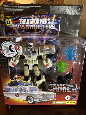 Transformers x SOS Fantômes ( Ghostbusters ) Ectotron & Slimer Action Figurine 18cm