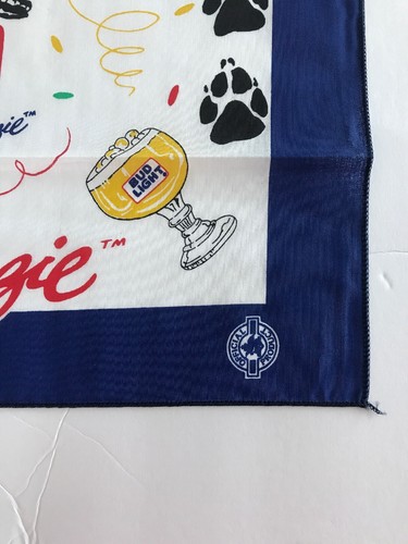 Bud Light Beer Spuds MacKenzie Bandanna Scarf Handkerchief Original Party Animal