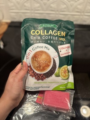 コーヒー FITGUMCOLLAGENCHIACOFFEEMIX120g 5set FITGUM 20X Collagen Chia Coffee - 11 in 1 Coffee Mix | eBay