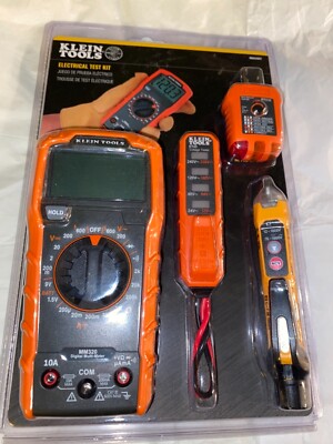 KLEIN TOOLS ELECTRICAL TEST KIT MM320 NEW SEALED
