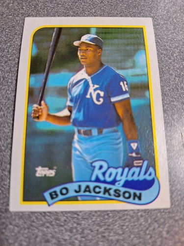 1989 Topps - [Base] #540 Bo Jackson Royals Baseball Card /156