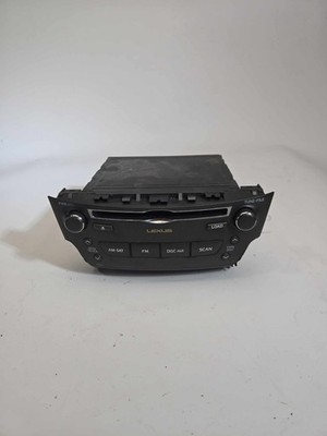 Used Radio Receiver fits: LEXUS IS250 09 FACE ID P1823