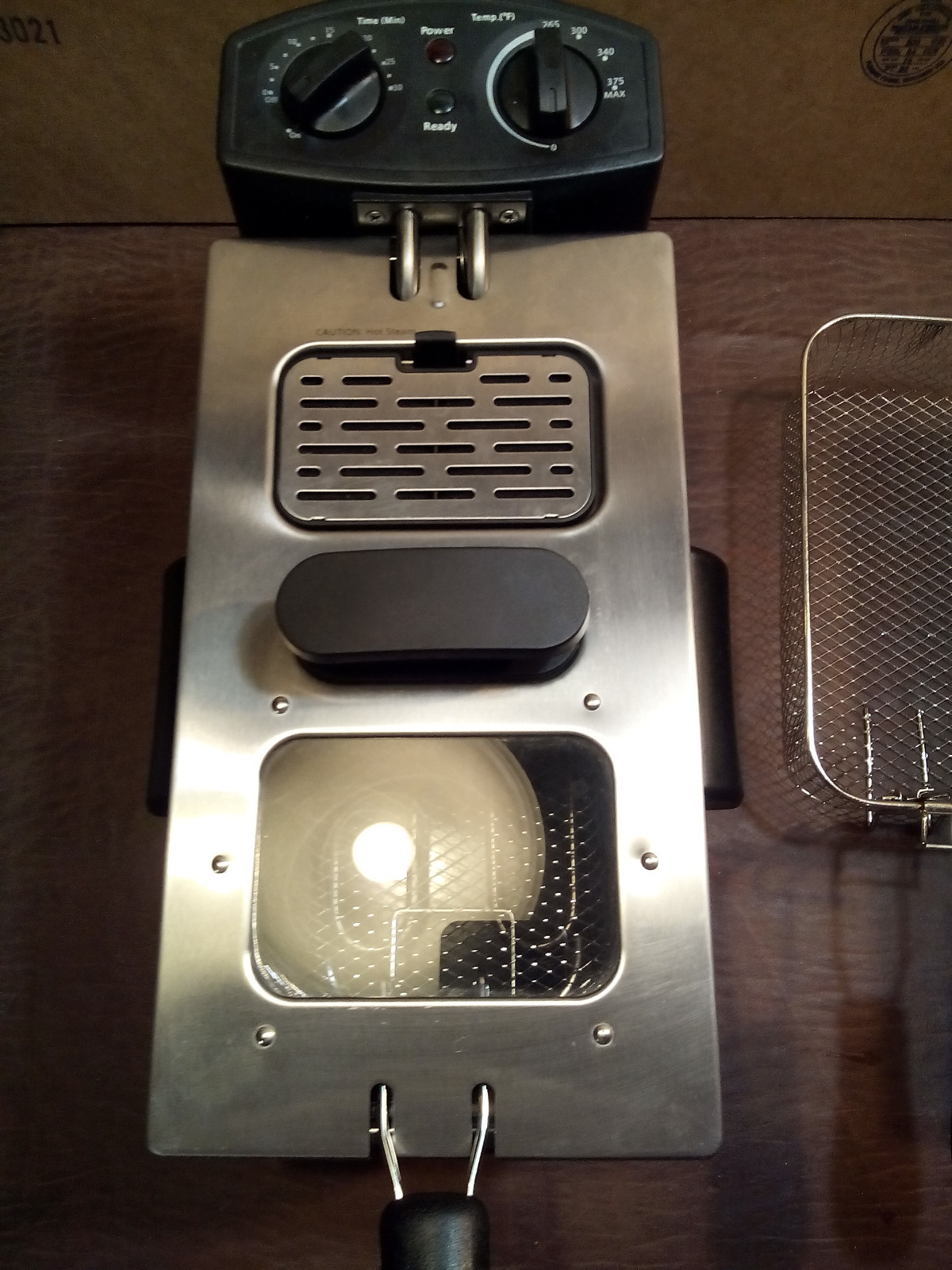 GAME DEEP FRYER MODEL# CKSTMDFZM37-SS