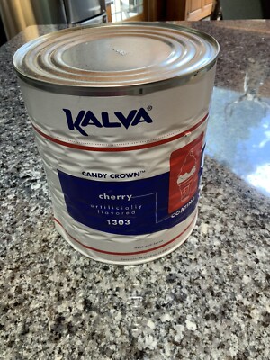 KALVA Candy Crown Cherry Ice Cream Shell Coating - #10 Can
