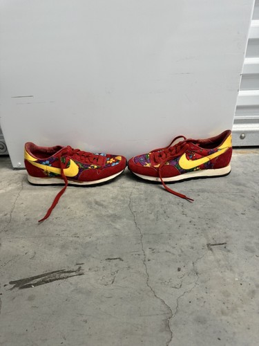 レア ナイキ イーグル ビンテージ US9.5 USA製 70s 80s NIKE ナイキ 70s 80s オセアニアスエード ゴールド 観賞用