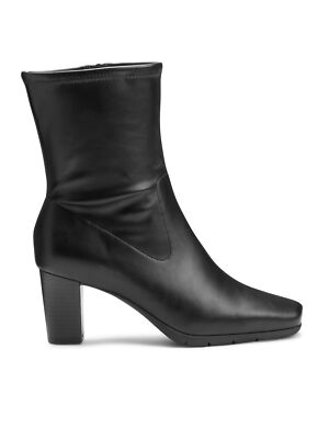 

Женские черные эластичные ботильоны AEROSOLES с квадратным носком и блочным каблуком цвета корицы, размер 7,5 м, Черный, CINNAMON