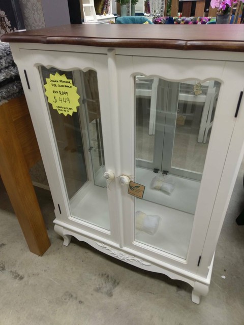 FRENCH DISPLAY CABINET - EUREKA STREET FURNITURE DOMAIN | Cabinets