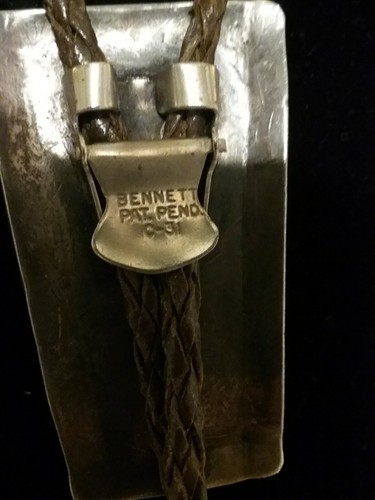 BENNETT BOLO TIE MARKED RHY