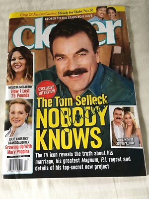 Tom Selleck HAND SIGNED 2x Closer Magazine Apr 2018 SIGNED ON COVER & p18 w/COA