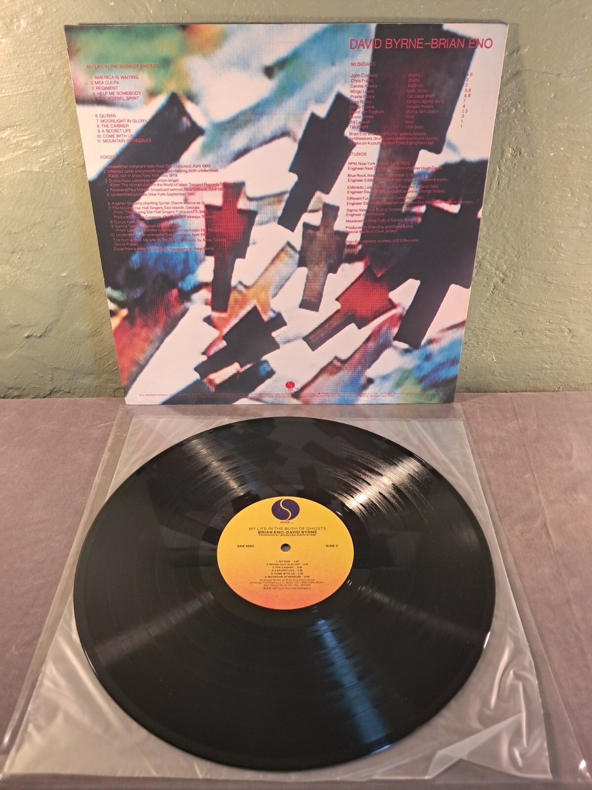 Brian Eno / David Byrne – My Life In The Brian Eno - David Byrne – My Life In The Bush Of Ghosts – CD