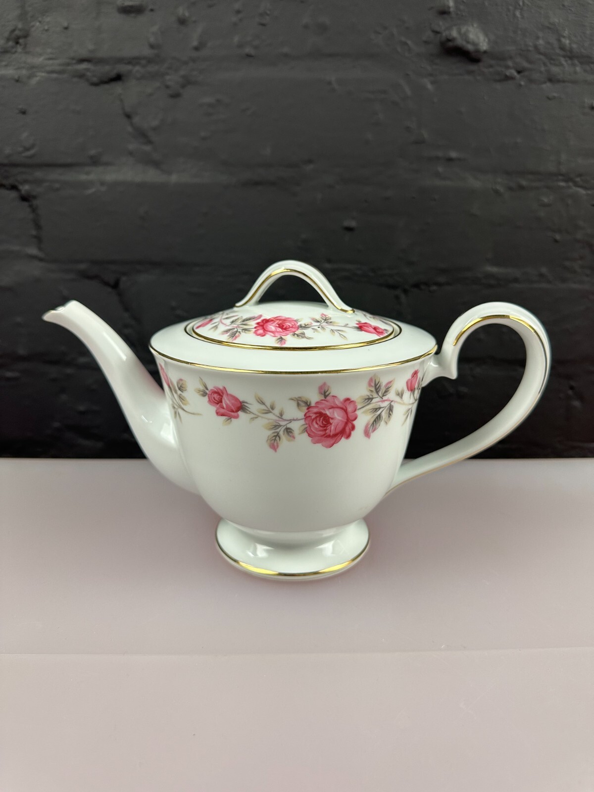 Noritake RC Nippon Toki Kaisha Large Tea Pot Pink Roses