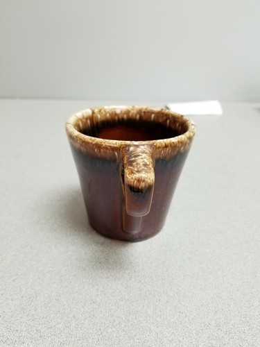 Hull Oven Proof USA Brown Drip Coffee Cup+
