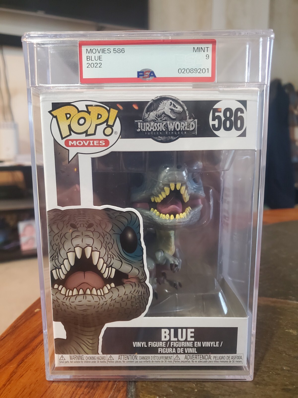 ジュラシックワールド　FUNKOPOP ファンコ ブルー 586 BLACK PEARL movie toy shop / ジュラシック・ワールド/炎の王国