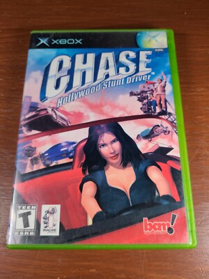 Chase Hollywood Stunt Driver (Original OG Xbox, 2002) Complete w/ Manual CIB