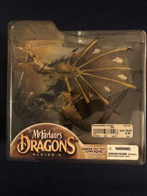 McFarlane Toys Dragons Series 3 2006 Fire Dragon Clan Quest for the Lost King