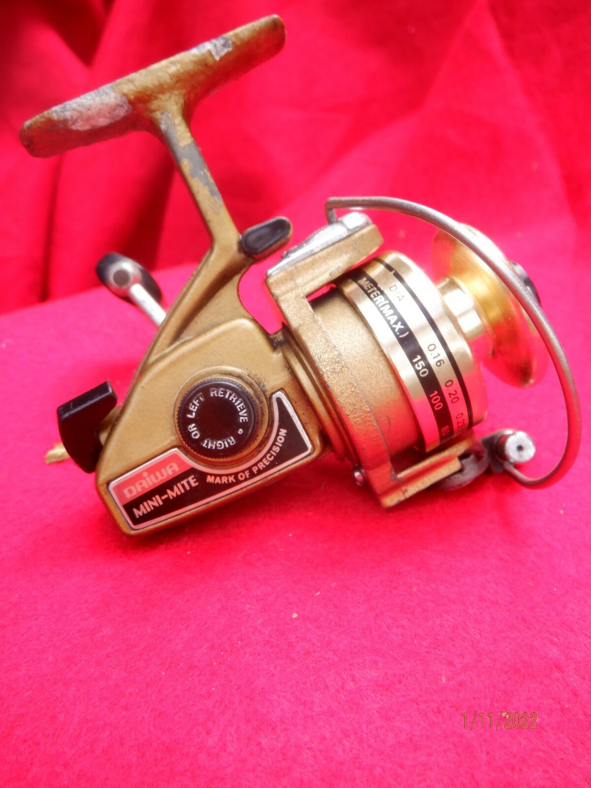 DAIWA MINI-MITE SPINNING REELHigh Speed 1:4.4Right DAIWA MINI-MITE SPINNING REELHigh Speed 1:4.4Right