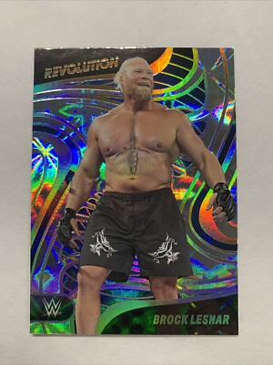 2023 WWE Revolution Brock Lesnar #89 Galactic