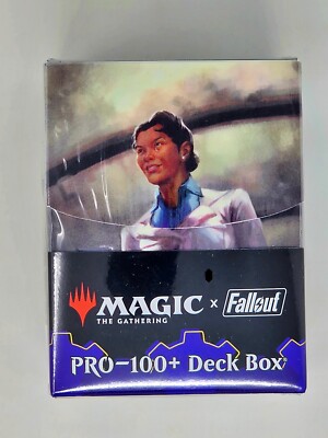 - Fallout 100+ Deck Box - - for Magic: The Gathering, Trading Dr. Madison Li