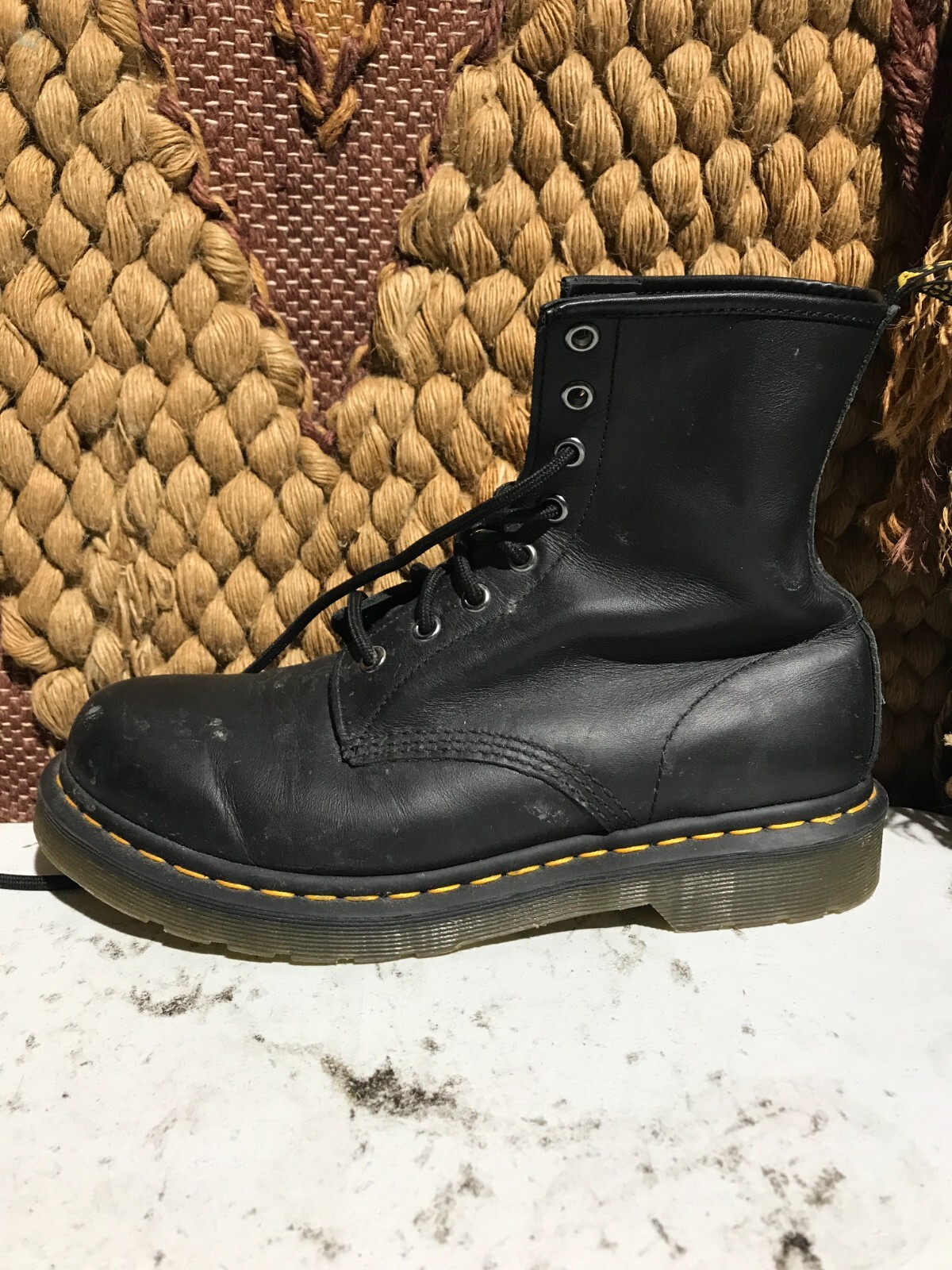 ミドルブーツ DR.MARTENS Women Boots 1460PASCALGUNL Black Amazon.com | Dr. Martens Unisex 1460 Smooth Leather 8 Eye