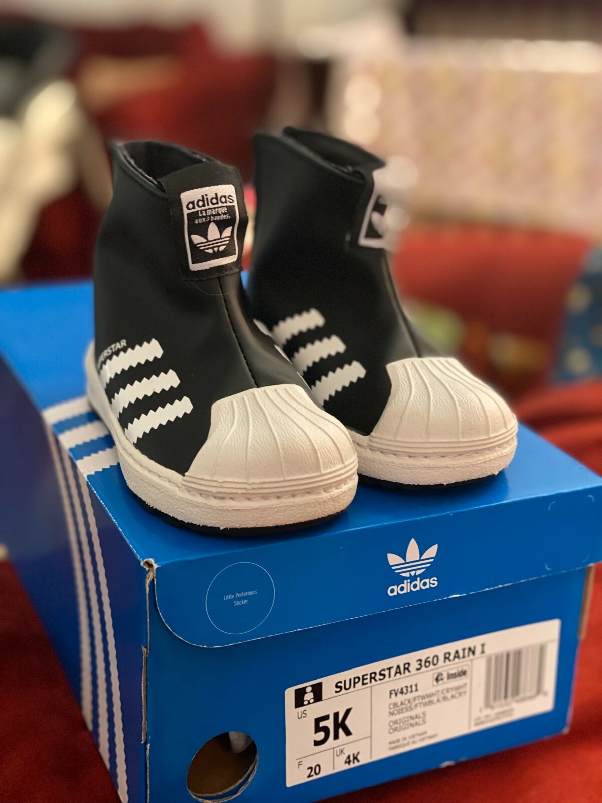 adidas rain boots
