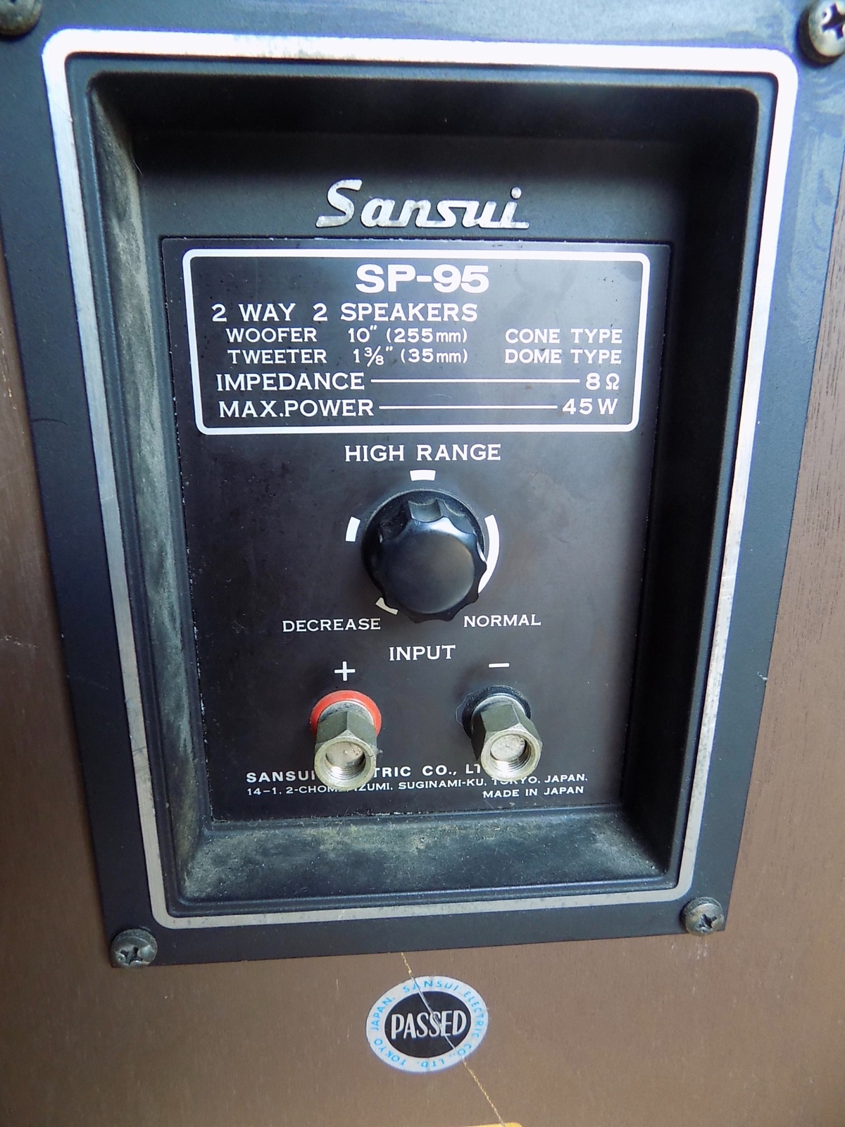 Vintage Sansui 10