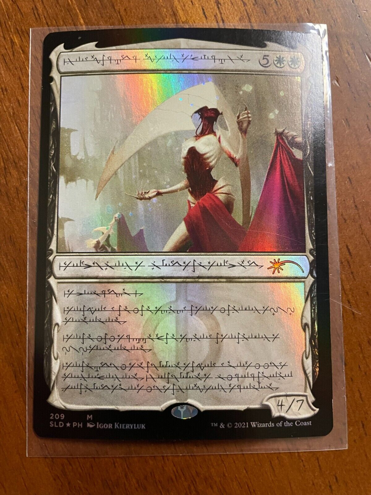 【MTG】大修道士、エリシュ・ノーン　シークレットレイヤー【FOIL】 MTG】大修道士、エリシュ・ノーン シークレットレイヤー【FOIL